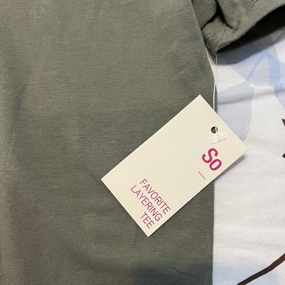 NWT So layering Tee Sz M - Picture 7 of 8